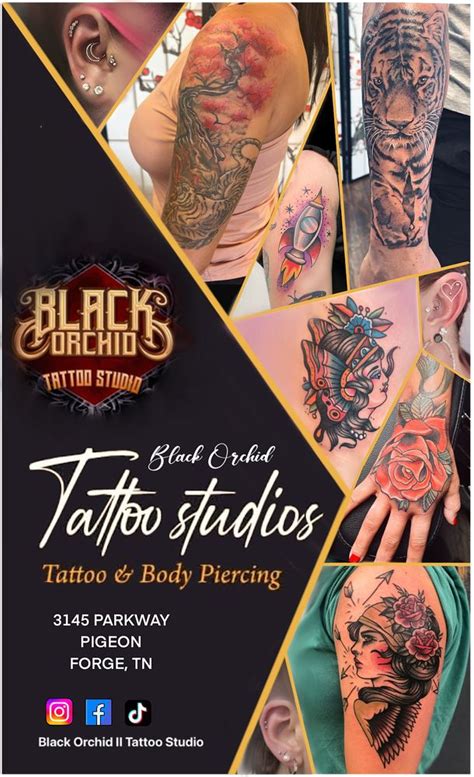 tattoo shop pigeon forge tennessee|black orchid pigeon forge tn.